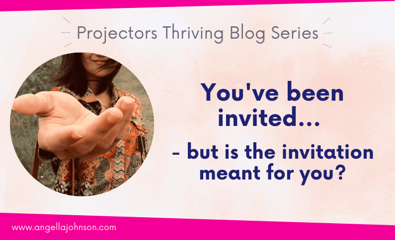 Projectors: You’ve been invited – but is it meant for you?